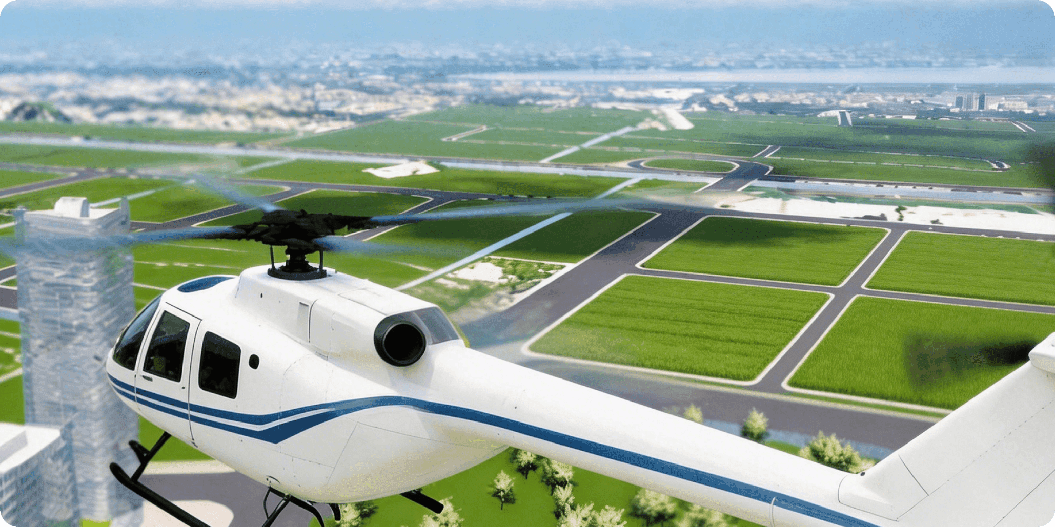 AEROK-CSVE visual and cockpit display simulation